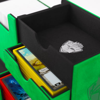 Deck Box - Gamegenic The Academic 133+XL Tolarian Edition - Green / Black (Community Choice)
