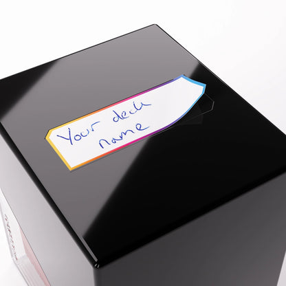Deck Box - Gamegenic Bastion 100+XL - Black / Clear