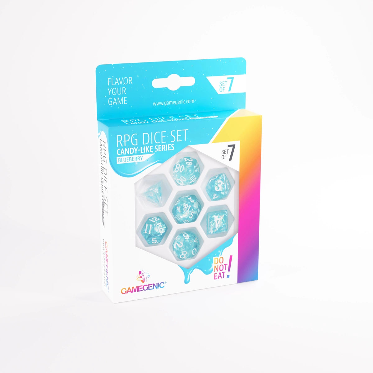 Accessoires - Gamegenic Candy Like Series RPG set - Blueberry (7 dice set)