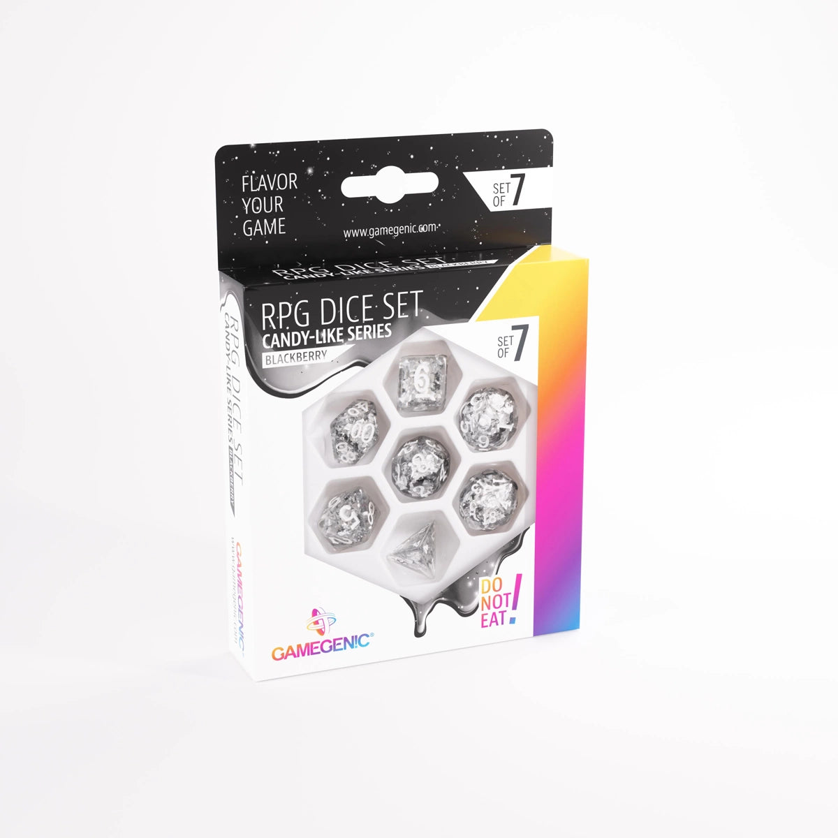 Accessoires - Gamegenic Candy Like Series RPG set - Blackberry (7 dice set)