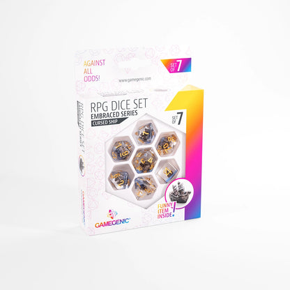 Accessoires - Gamegenic Embraced Dice Set - Cursed Ship (7 dice set)