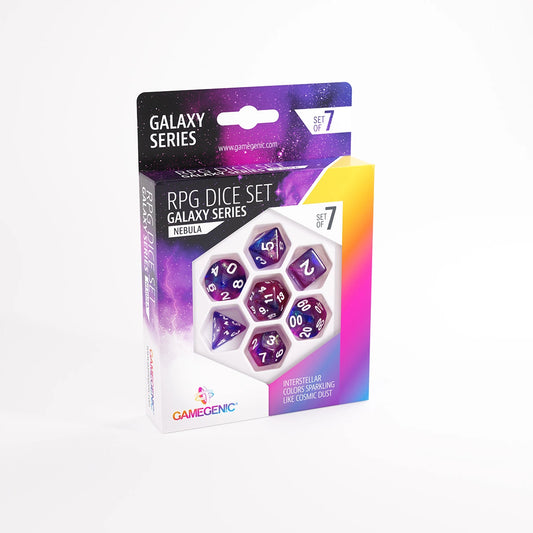 Accessoires - Gamegenic Galaxy Series RPG set - Nebula (7 dice set)