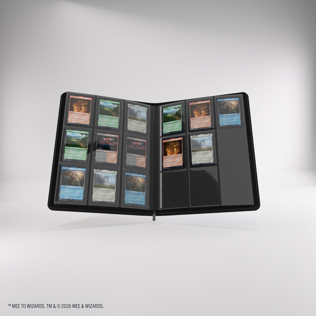 Gamegenic Zip-up Album 18-Pocket - The Hobbit - Gleaming Splendor / The King of Dale