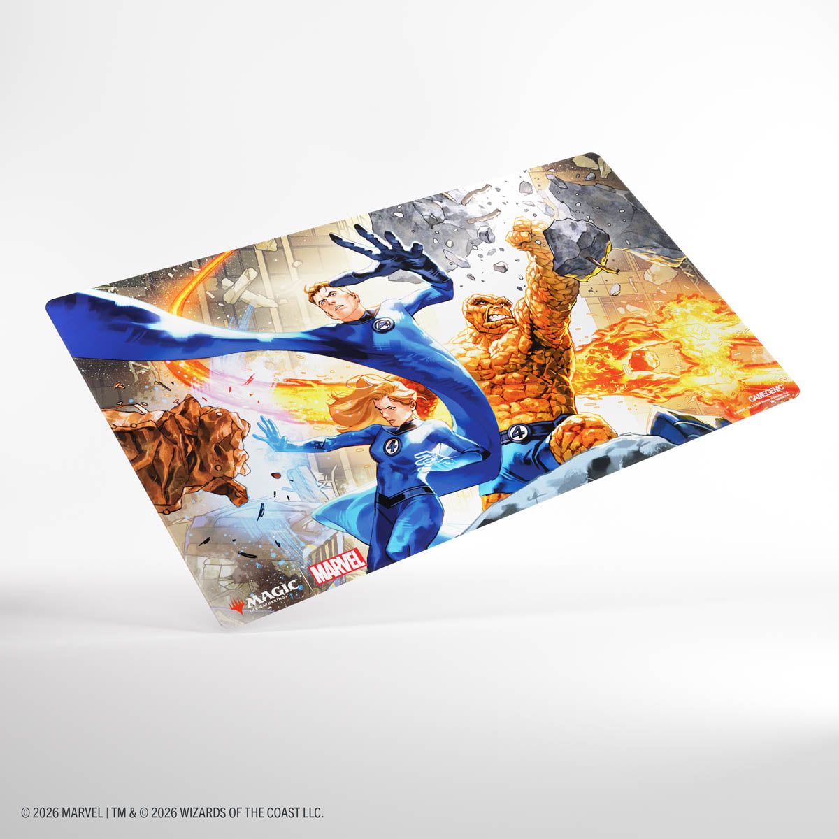 Playmat - Gamegenic - Shiny Playmat 2mm - Marvel Super Heroes - The Fantastic Four