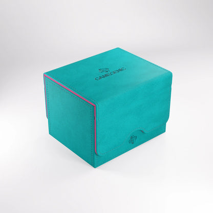 Deck Box - Gamegenic Sidekick 100+XL Convertible - Teal / Pink