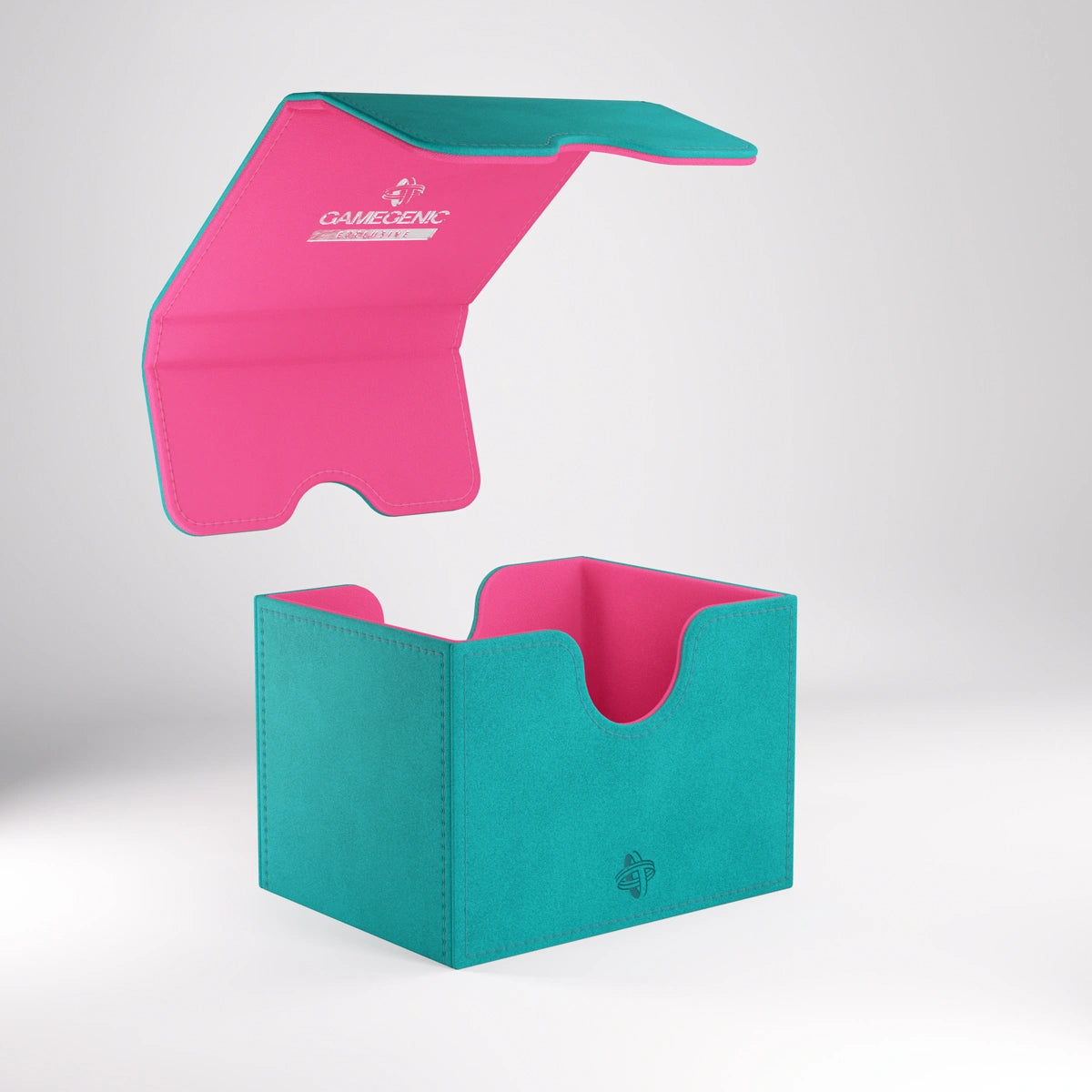Deck Box - Gamegenic Sidekick 100+XL Convertible - Teal / Pink