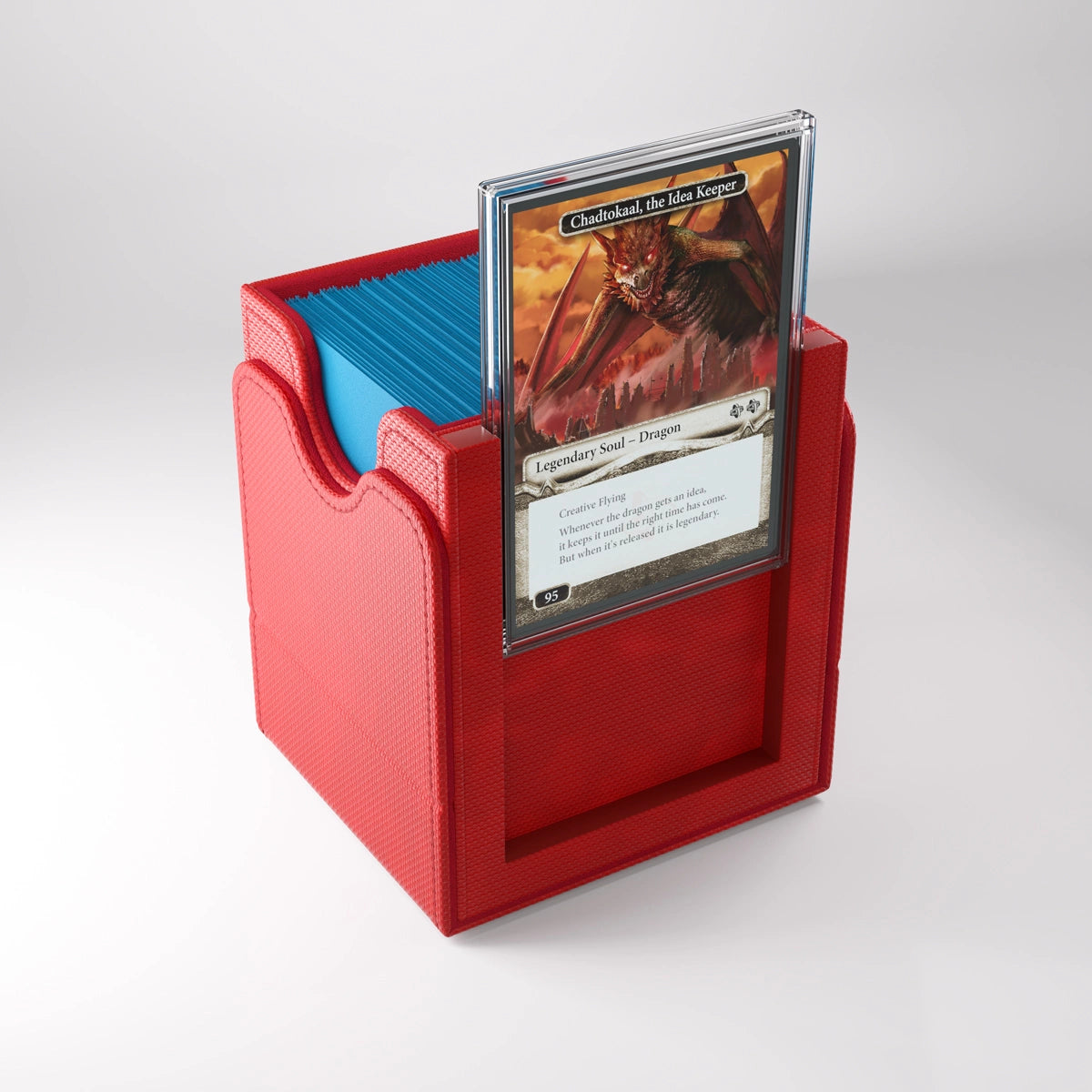 Deck Box - Gamegenic Squire Plus 100+ XL Convertible - Red