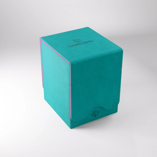 Deck Box - Gamegenic Squire 100+XL Convertible - Teal / Pink
