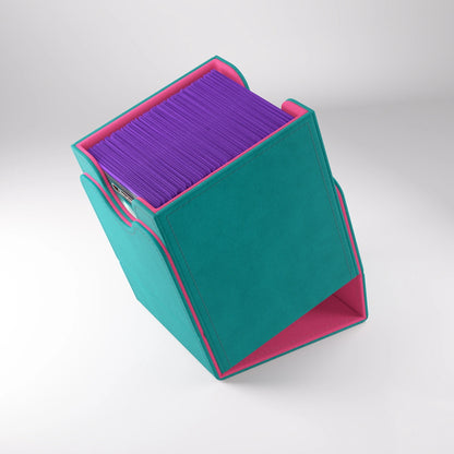 Deck Box - Gamegenic Squire 100+XL Convertible - Teal / Pink