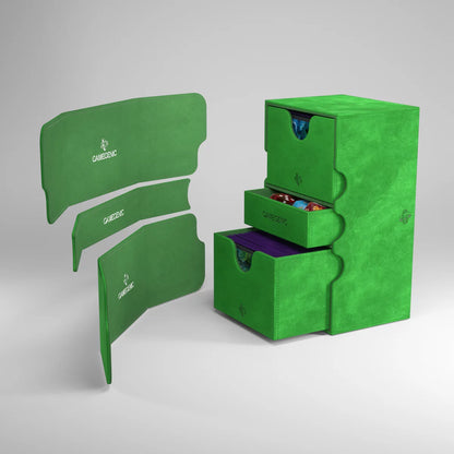 Deck Box - Gamegenic Stronghold 200+XL Convertible - Green