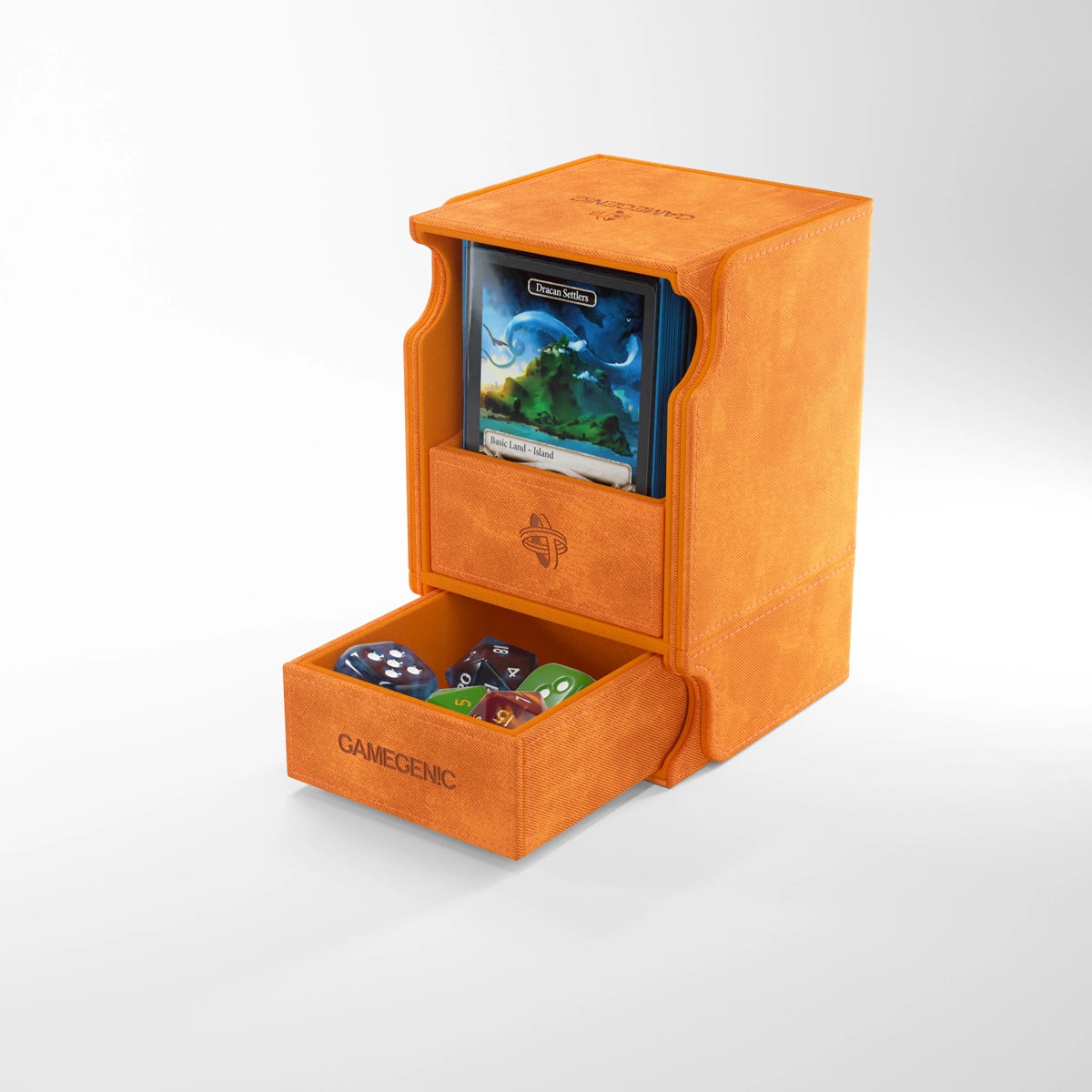 Deck Box - Gamegenic Watchtower 100+XL Convertible - Orange