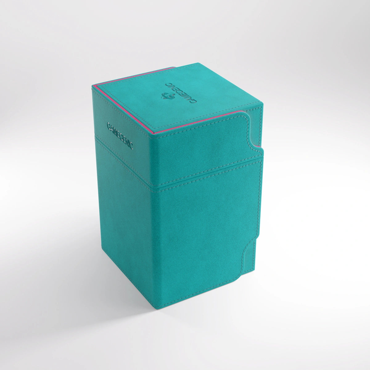 Deck Box - Gamegenic Watchtower 100+XL Convertible - Teal / Pink