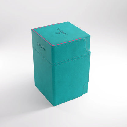 Deck Box - Gamegenic Watchtower 100+XL Convertible - Teal / Pink
