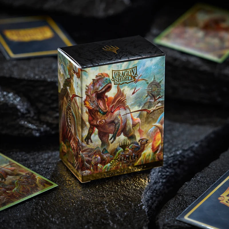 Dragon Shield | Matte Dual Art Sleeves | Legendary Series: Gishath, Sun's Avatar