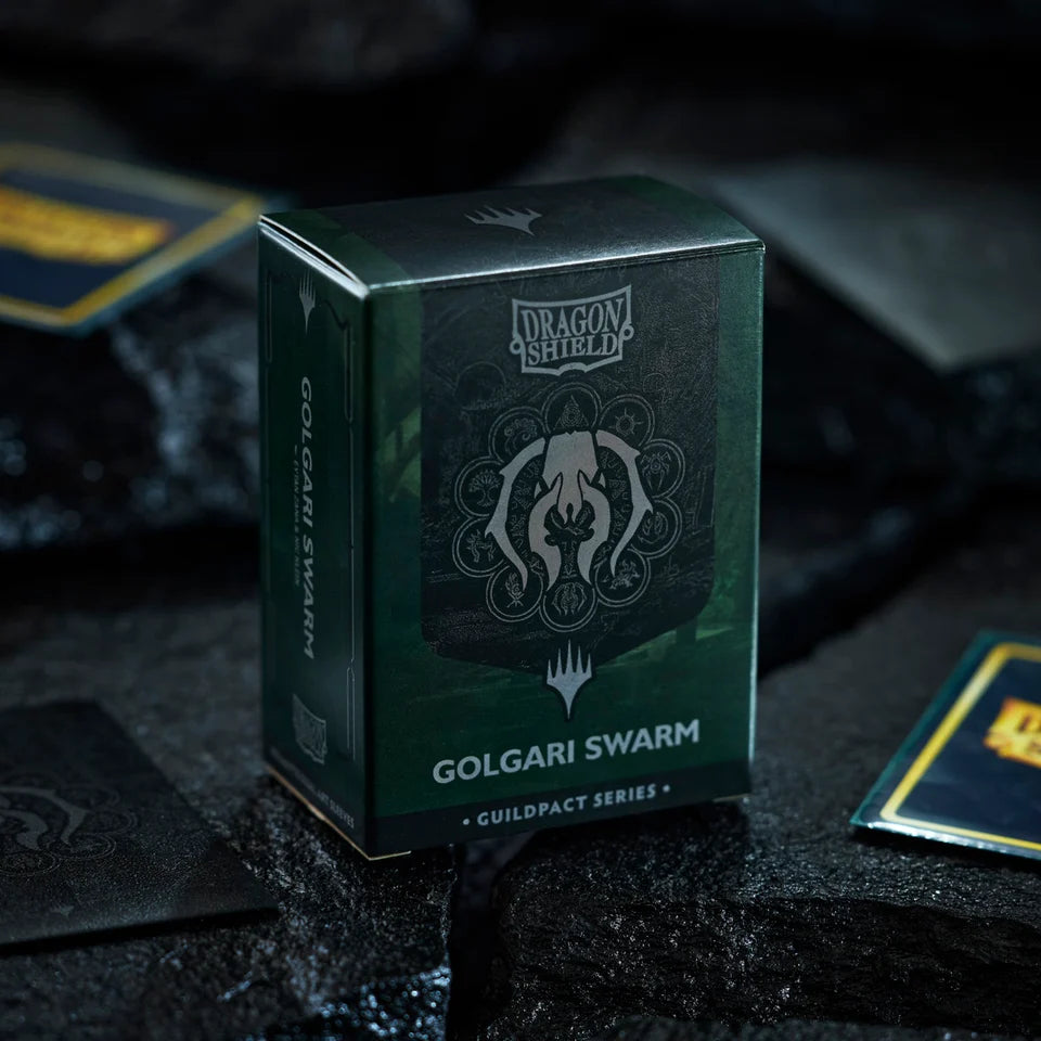 Dragon Shield | Matte Dual Art Sleeves | Guildpact series: Golgari Swarm