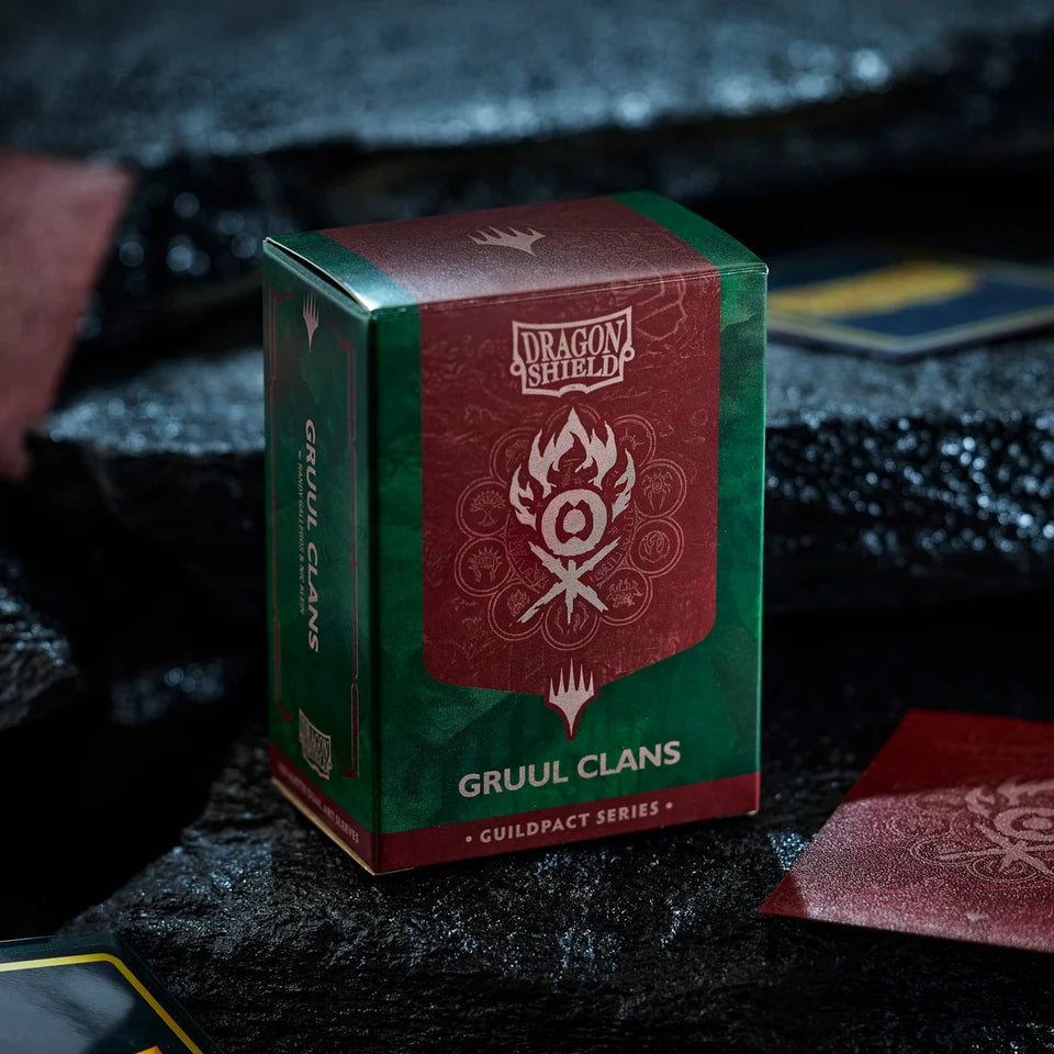 Dragon Shield | Matte Dual Art Sleeves | Guildpact series: Gruul Clans
