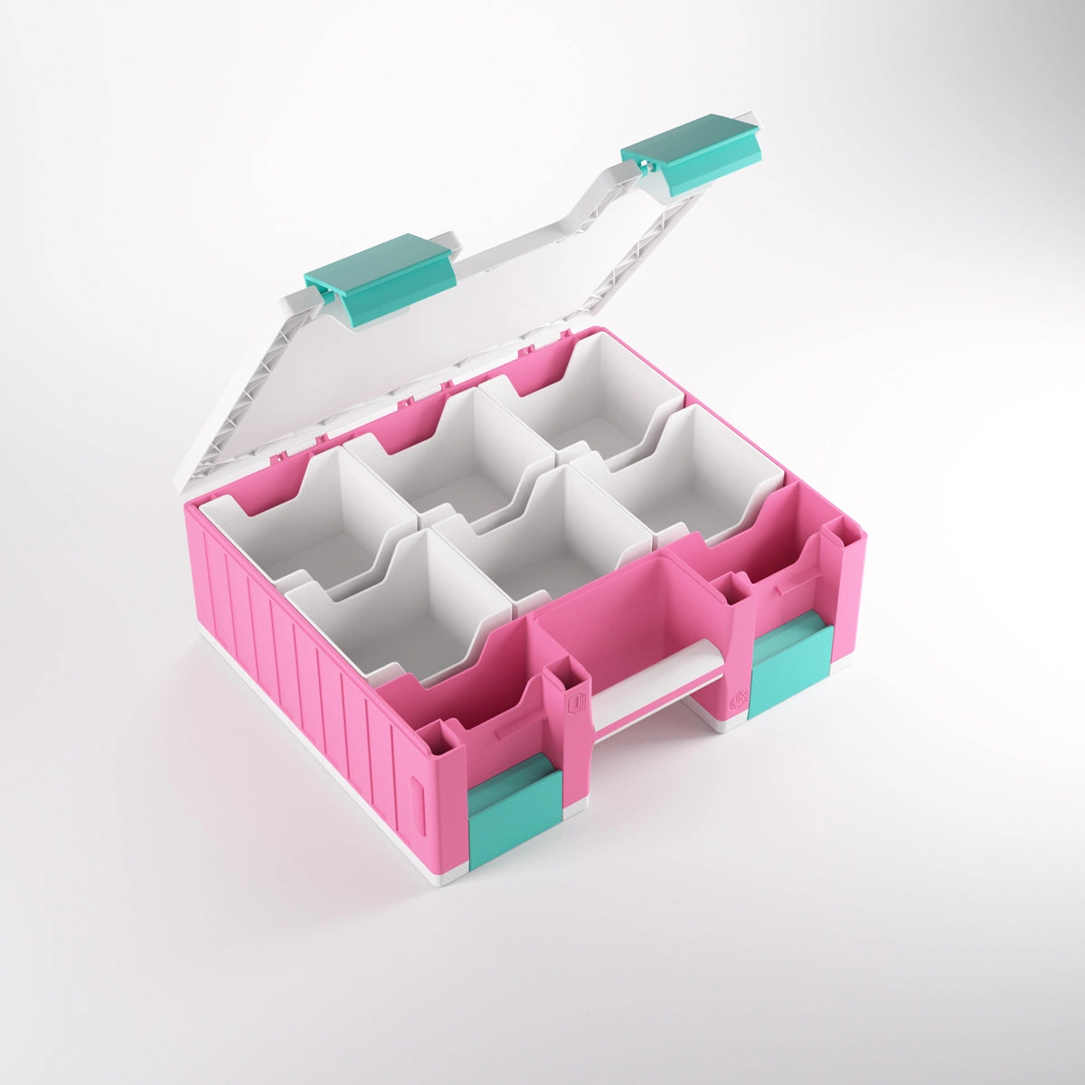 Gamegenic | Game Castle | Pink / White / Teal