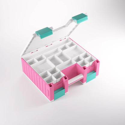 Gamegenic | Game Castle | Pink / White / Teal