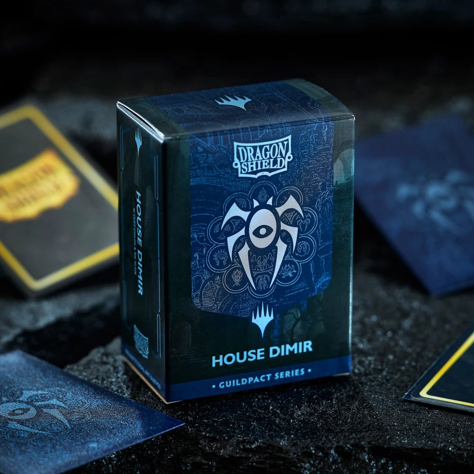 Dragon Shield | Matte Dual Art Sleeves | Guildpact series: House Dimir