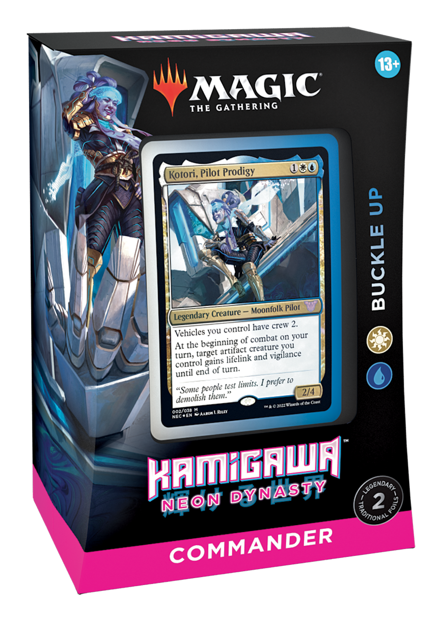 Kamigawa: Neon Dynasty Commander Deck: Buckle-up | Preconstructed Deck | Magic: the Gathering