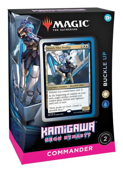 Kamigawa: Neon Dynasty Commander Deck: Buckle-up | Preconstructed Deck | Magic: the Gathering