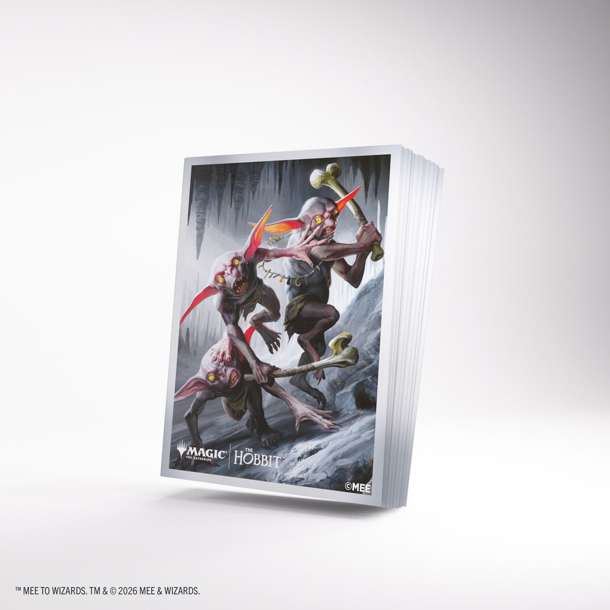 GameGenic | Premium Art Sleeves | The Hobbit | Goblin Army Token