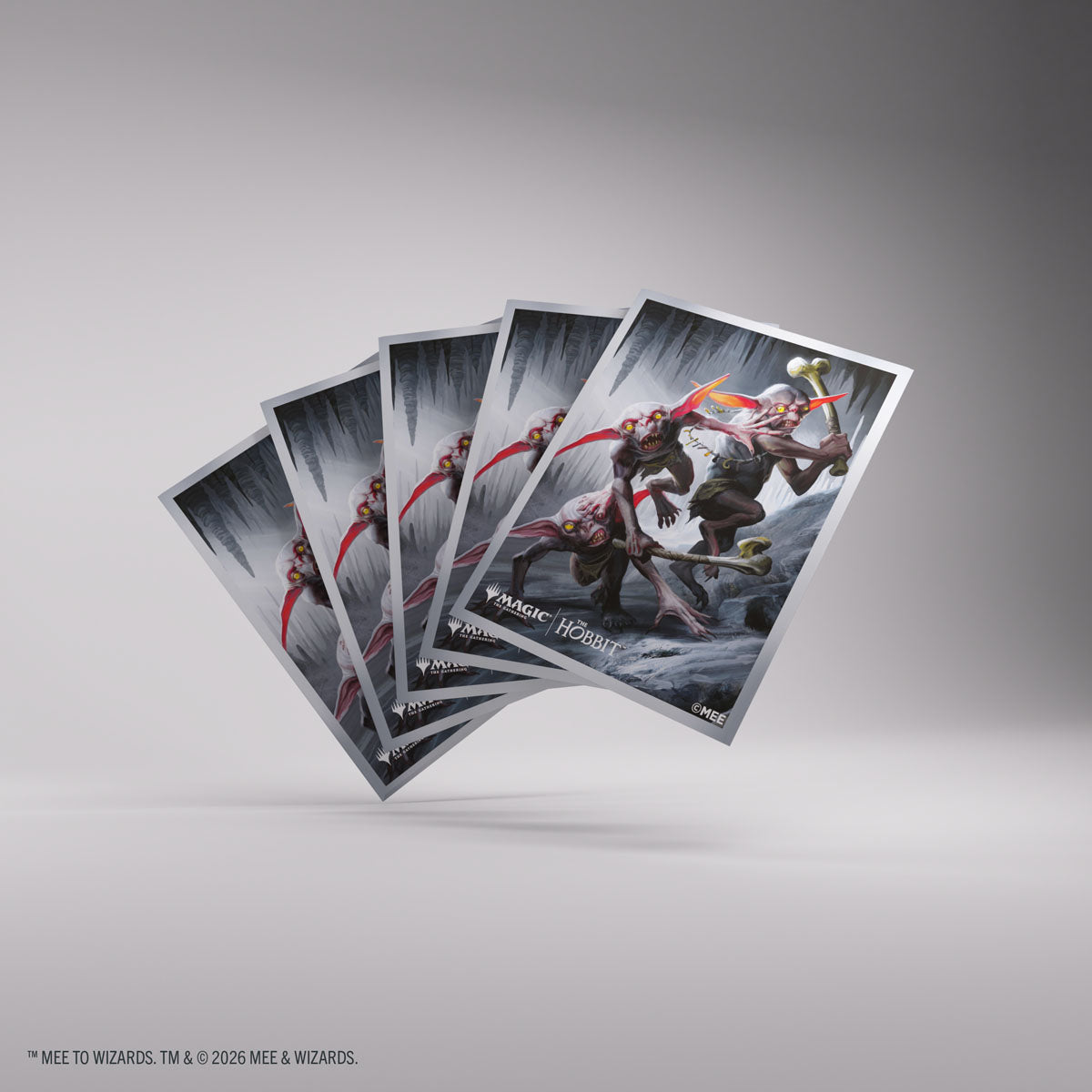 GameGenic | Premium Art Sleeves | The Hobbit | Goblin Army Token
