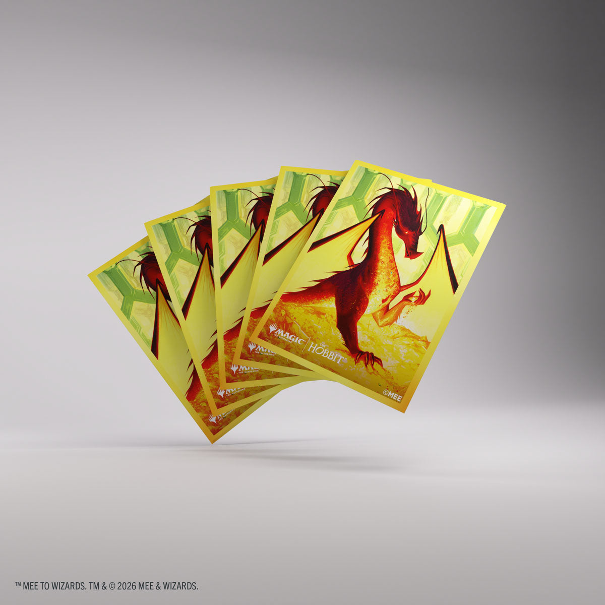 GameGenic | Premium Art Sleeves | The Hobbit | Smaug The Golden