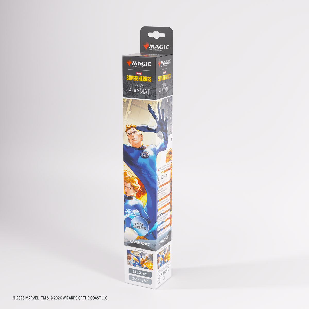 Playmat - Gamegenic - Shiny Playmat 2mm - Marvel Super Heroes - The Fantastic Four