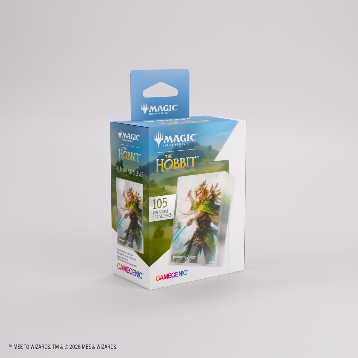 GameGenic | Premium Art Sleeves | The Hobbit | Thranduil, Sindarin Liege