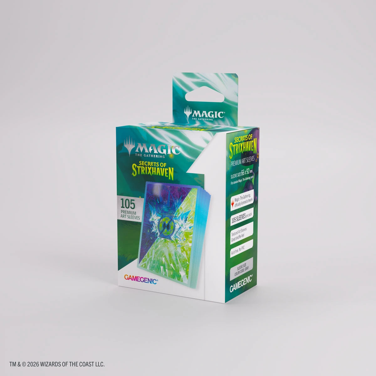 GameGenic | Premium Art Sleeves | Secrets of Strixhaven | Quandrix