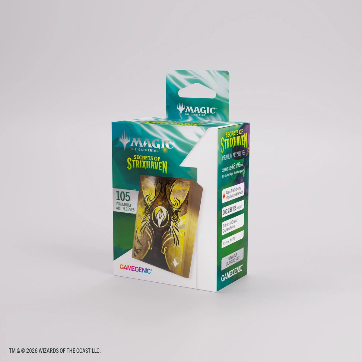 GameGenic | Premium Art Sleeves | Secrets of Strixhaven | Silverquill