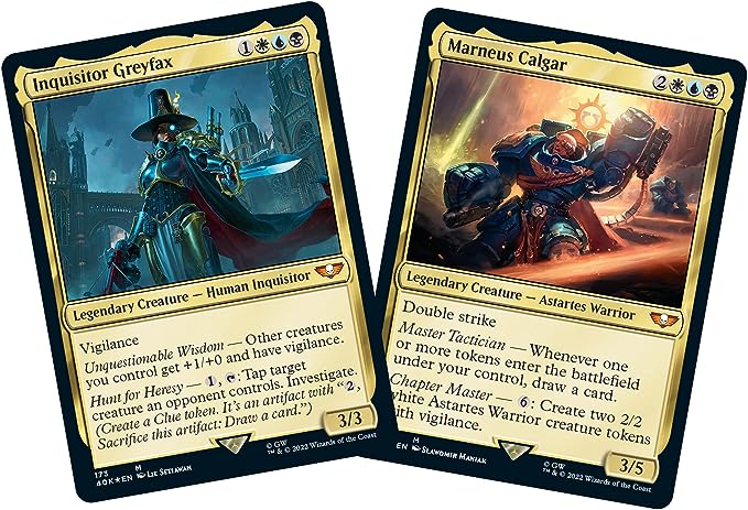 best warhammer mtg commander deck MTG X Warhammer 40,000
