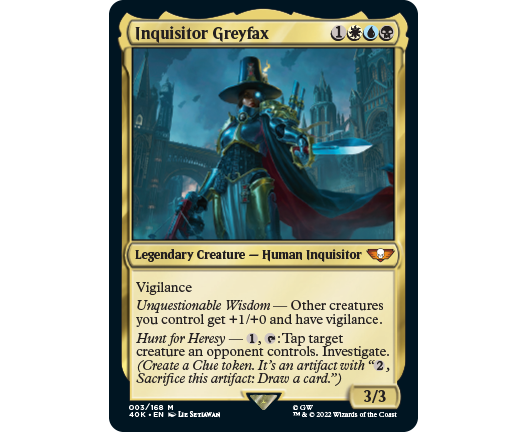 MTG X Warhammer 40,000 | Commander Deck: Forces of the Imperium