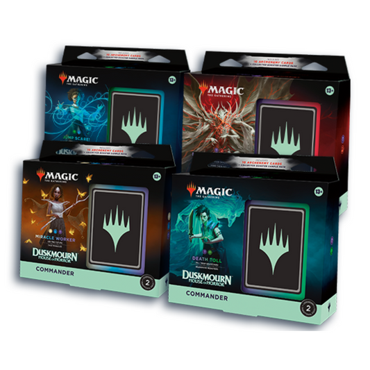 Magic: The Gathering Duskmourn Commander Decks (set van 4)
