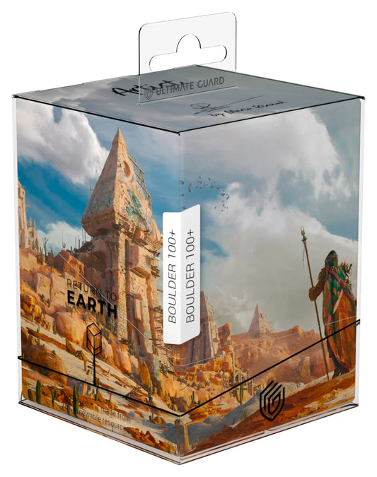 Deck Box - Ultimate Guard - Return to Earth Artist Edition - Boulder 100+ The Search