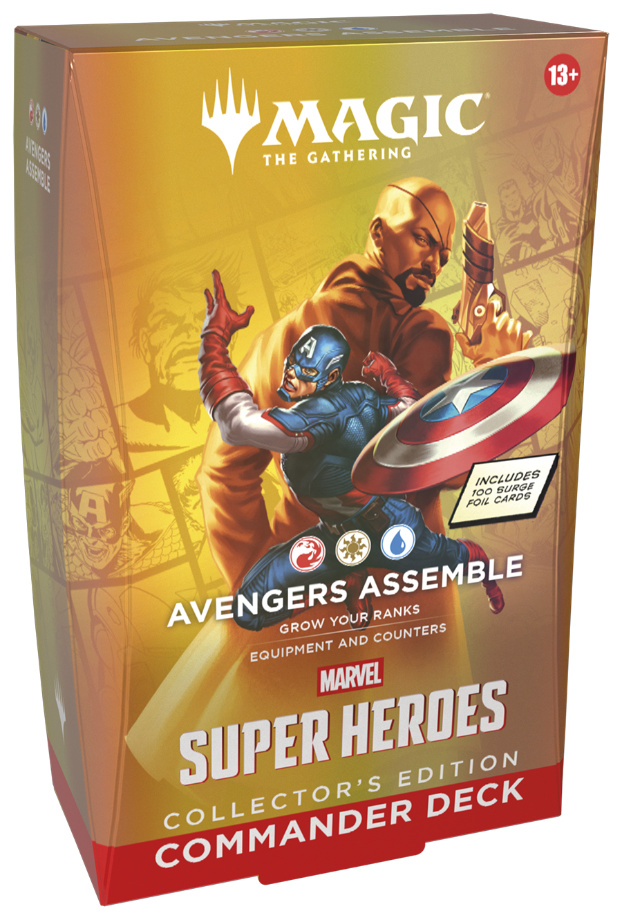 Marvel Super Heroes Collector's Edition Commander Deck Set (4 unieke decks) | Magic: The Gathering