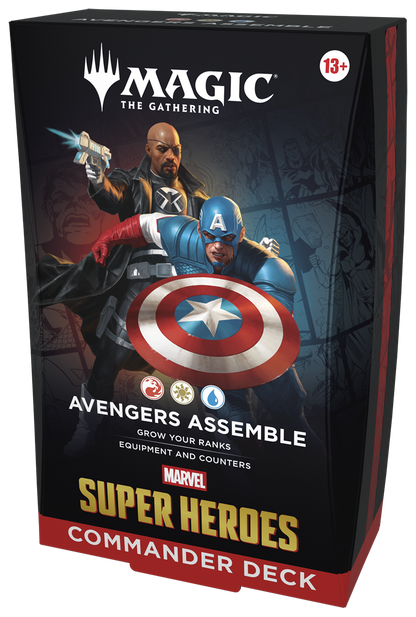 Marvel Super Heroes Commander Deck: Avengers Assemble | Magic: The Gathering