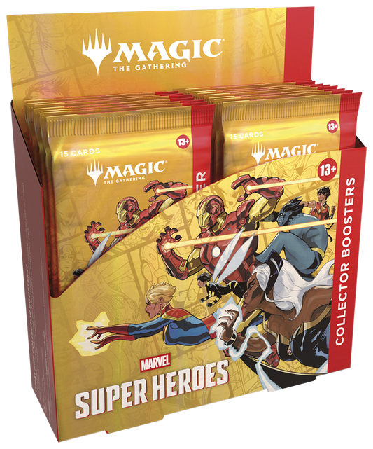 Marvel Super Heroes Collector Booster Box | Magic: The Gathering