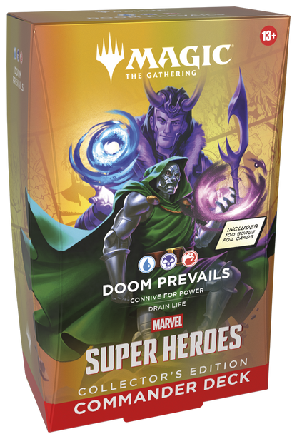 Marvel Super Heroes Collector's Edition Commander Deck Set (4 unieke decks) | Magic: The Gathering