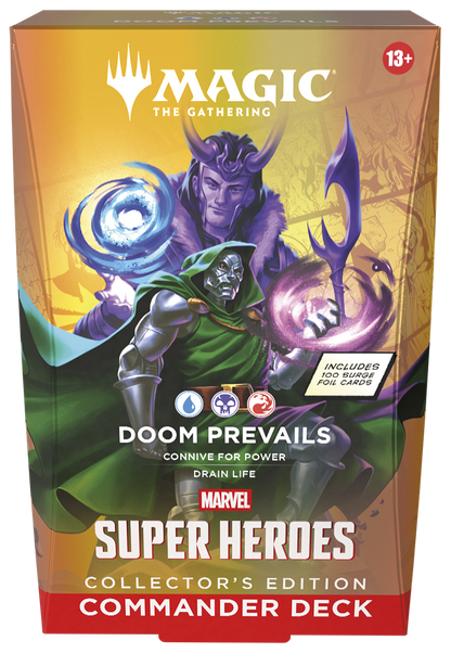 Marvel Super Heroes Collector's Edition Commander Deck: Doom Prevails | Magic: The Gathering