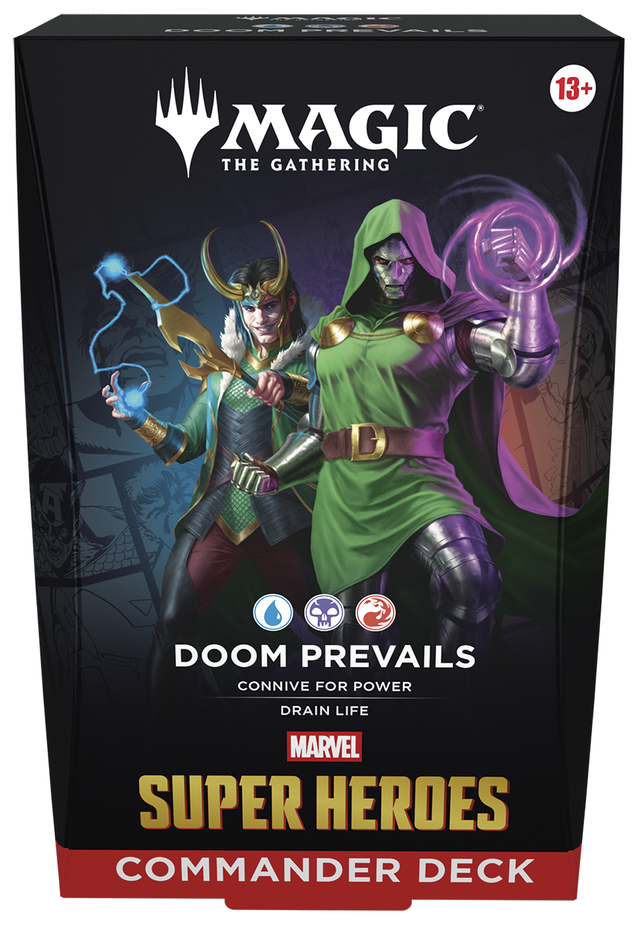 Marvel Super Heroes Commander Deck: Doom Prevails | Magic: The Gathering