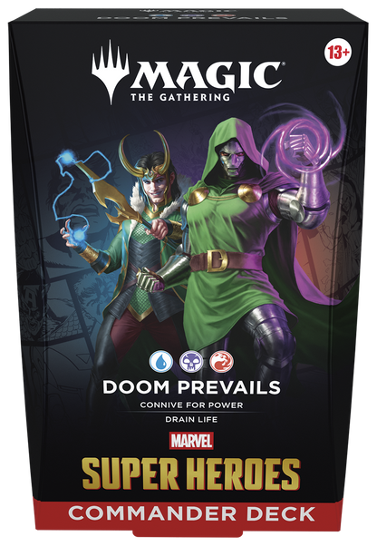 Marvel Super Heroes Commander Deck: Doom Prevails | Magic: The Gathering