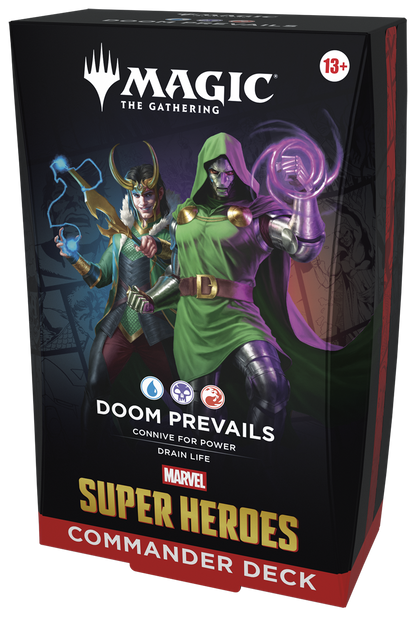 Marvel Super Heroes Commander Deck: Doom Prevails | Magic: The Gathering