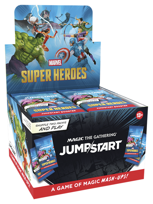 Marvel Super Heroes Jumpstart Booster Box | Magic: The Gathering