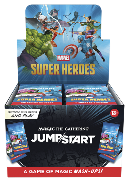 Marvel Super Heroes Jumpstart Booster Box | Magic: The Gathering