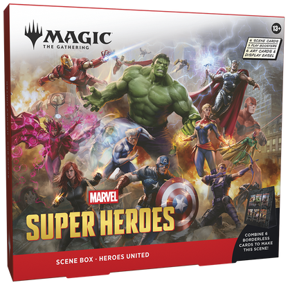 Marvel Super Heroes Scene Box: Heroes United | Magic: The Gathering