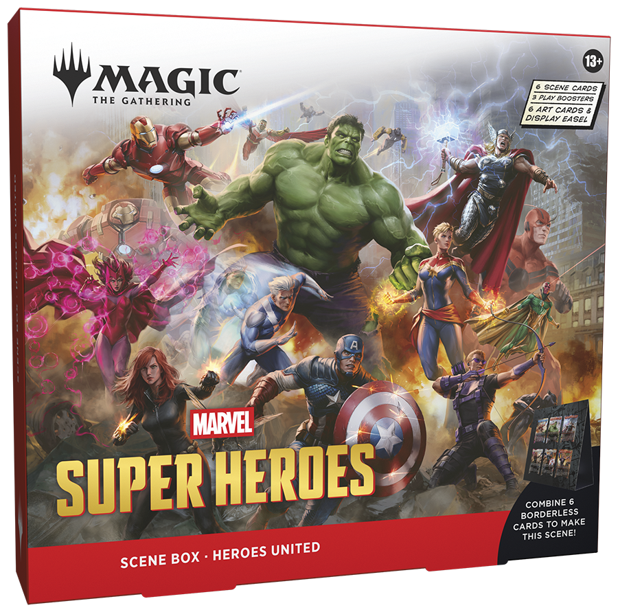 Marvel Super Heroes Scene Box Set (twee stuks)| Magic: The Gathering