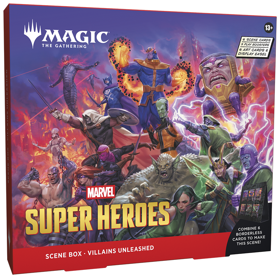 Marvel Super Heroes Scene Box: Villains Unleashed | Magic: The Gathering