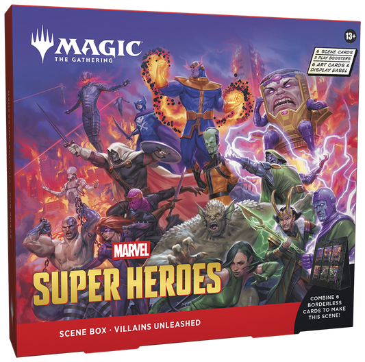Marvel Super Heroes Scene Box: Villains Unleashed | Magic: The Gathering